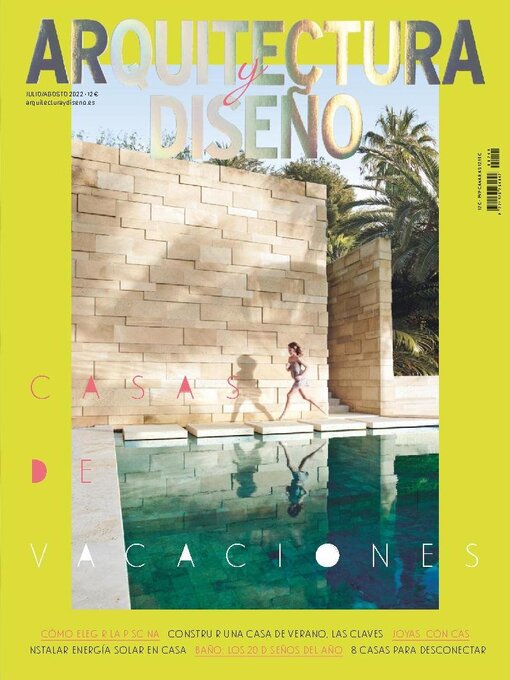 Image de couverture de Arquitectura y Diseño: Julio 2022